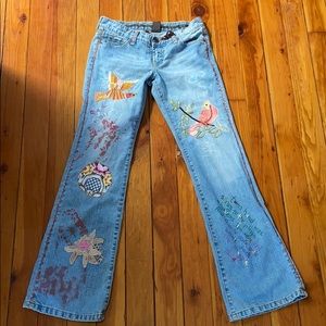 Switch USA Embroidered Birds/Jeans-29